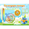 Стенд "Календарь погоды" 1х0,74 - «globural.ru» - Карпинск