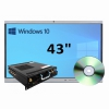 Интерактивная панель 43" (встроенный ПК, Win10) - «globural.ru» - Карпинск