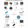 Robo kit DIYGO Мобильный робот с колесами всенаправленного движения - «globural.ru» - Карпинск