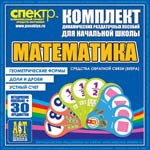 Комплект динамических раздаточных пособий - Математика (веера) Устный счет, доли и дроби, геометрические фигуры - «globural.ru» - Карпинск