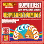 Комплект динамических раздаточных пособий - Обучение грамоте (веера). Гласные буквы, знаки, согласные буквы. - «globural.ru» - Карпинск