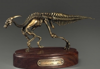 Модель скелета динозавра Parasaurolophus  - «globural.ru» - Карпинск