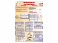 Стенд "Формулы для решения задач по химии" - «globural.ru» - Карпинск