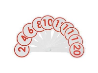 Касса-веер цифр от 0 до 20 - «globural.ru» - Карпинск