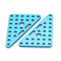 Треугольная пластина из анодированного алюминия Triangle Plate 6*8 (Pair) - «globural.ru» - Карпинск