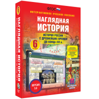 Наглядная история. История России с древнейших времен до конца XVI века. 6 класс - «globural.ru» - Карпинск
