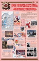 Плакат "Великая Отечественная война: Крах гитлеровского плана «молниеносной войны»" - «globural.ru» - Карпинск