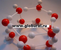 Модель "Кристаллическая решетка льда" (демонстрационная) - «globural.ru» - Карпинск