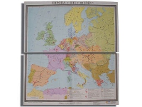Учебная карта "Европа с 1815 - 1849 г.г." 1180*1070 мм (матовое, 2-стороннее лам.) - «globural.ru» - Карпинск