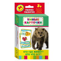 Карточки Домана "Кто где живет, кто что ест" - «globural.ru» - Карпинск