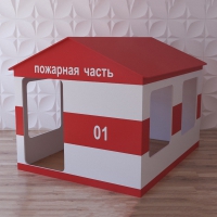 Детский игровой домик «Пожарная служба» - «globural.ru» - Карпинск