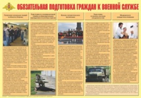 Плакат "Обязательная подготовка граждан к военной службе" - «globural.ru» - Карпинск