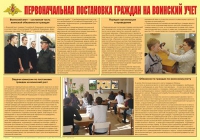 Плакат "Первоначальная постановка граждан на воинский учет" - «globural.ru» - Карпинск