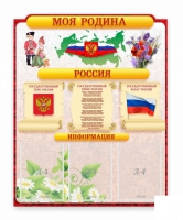 Стенд "Наша родина Россия" - «globural.ru» - Карпинск