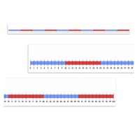 Нумирошка. Числовая прямая 0-100 по методике Нумикон - «globural.ru» - Карпинск