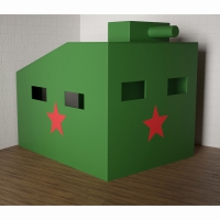 Игровой домик «Танк» - «globural.ru» - Карпинск