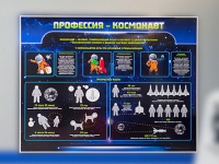 Стенд "Профессия - космонавт" - «globural.ru» - Карпинск
