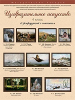 Набор репродукций "Изобразительное искусство" 4 класс (10 репродукций) - «globural.ru» - Карпинск