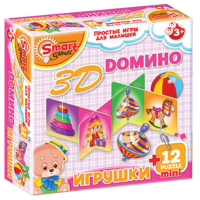 Комплект развивающих игр 3-5 лет. 3D домино (3-5 лет) - «globural.ru» - Карпинск