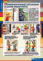 ОБЖ Поведение в криминогенных ситуациях (комплект таблиц) - «globural.ru» - Карпинск