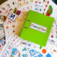 Альбом "Говоруша". Развивающие пособия на липучках  - «globural.ru» - Карпинск
