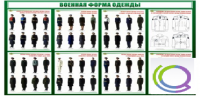 Стенд "Военная форма одежды" - «globural.ru» - Карпинск
