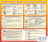 Стенд "Первая доврачебная неотложная помощь" - «globural.ru» - Карпинск