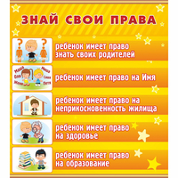 Стенд "Знай свои права" - «globural.ru» - Карпинск