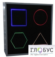 Интерактивная панель «Цветные фигуры-4» (вариант 3) - «globural.ru» - Карпинск