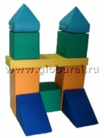 Мягкий модуль-конструктор "Городок" 1 (ВИК) - «globural.ru» - Карпинск