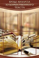 Стенд "Виды анализа художественного текста" - «globural.ru» - Карпинск
