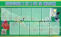 Стенд "Подготовка к ЕГЭ и ОГЭ по биологии" (вариант 2) - «globural.ru» - Карпинск
