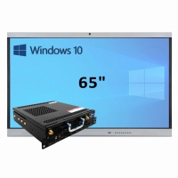Интерактивная панель 65" (встроенный ПК Win10, Intel i5) - «globural.ru» - Карпинск