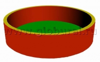 Сухой бассейн круглый - «globural.ru» - Карпинск