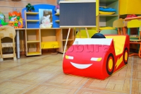 Напольная игрушка "Машинка - гонка" с аппликацией (ВИК) - «globural.ru» - Карпинск