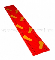 Дорожка массажная со следами(в чехле из кожи) - «globural.ru» - Карпинск