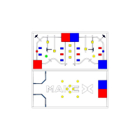 Соревновательное поле с элементами MakeX 2019 City Guardian Arena Expansion Kit for Blue Planet - «globural.ru» - Карпинск