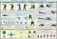 Плакат "Приемы и правила стрельбы из ПМ" - «globural.ru» - Карпинск