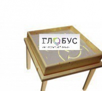 Стол на ножках для рисования песком светозвуковой - «globural.ru» - Карпинск