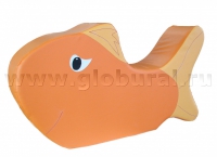 Напольная игрушка "Рыбка" с аппликацией (ВИК) - «globural.ru» - Карпинск
