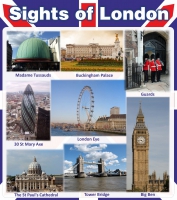 Стенд "Sights of london" - «globural.ru» - Карпинск
