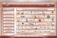 Трехсекционный базовый комплект "Травмы. Кровотечения. Ожоги" для учащихся общеобразовательных учреждений - «globural.ru» - Карпинск
