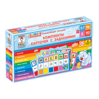 Развивающий тренажёр "Разноцветные окошки" 5-7 лет. Дополнительный набор карточек к базовому комплекту - «globural.ru» - Карпинск