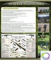 Стенд "Огневая подготовка" (вариант 3) - «globural.ru» - Карпинск