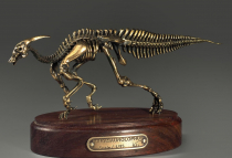 Модель скелета динозавра Parasaurolophus  - «globural.ru» - Карпинск