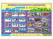 Интерактивный стенд "Правила безопасного поведения Зимой и Летом" - «globural.ru» - Карпинск