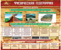 Стенд "Физическая география. Литосфера" (вариант 1) - «globural.ru» - Карпинск