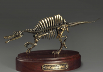 Модель скелета динозавра Spinosaurus - «globural.ru» - Карпинск