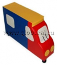 Напольная мягкая игрушка "Грузовик" каталка - «globural.ru» - Карпинск