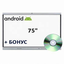 Интерактивная панель 75" (Android) - «globural.ru» - Карпинск